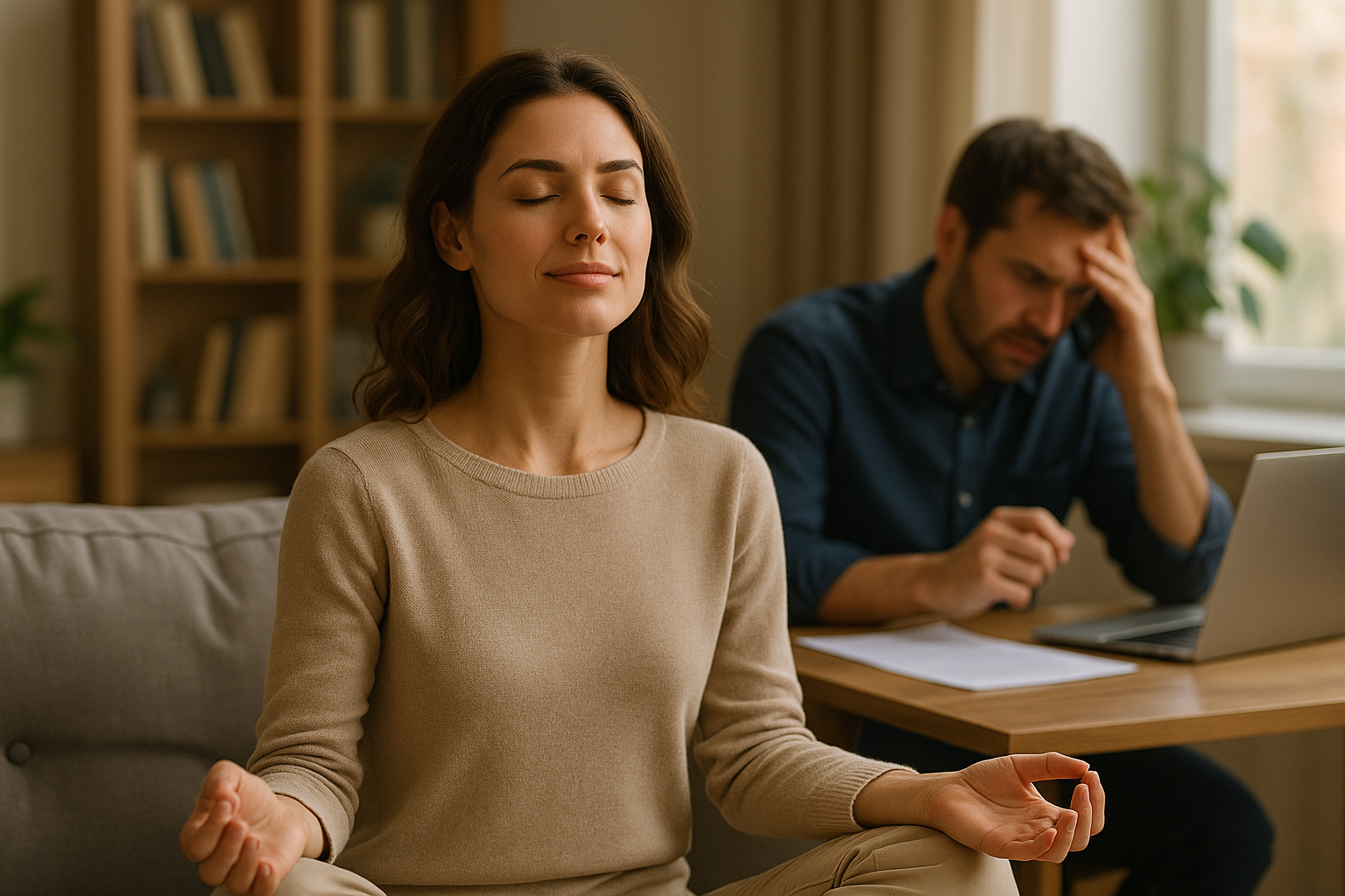 Calma a pesar del estrés diario